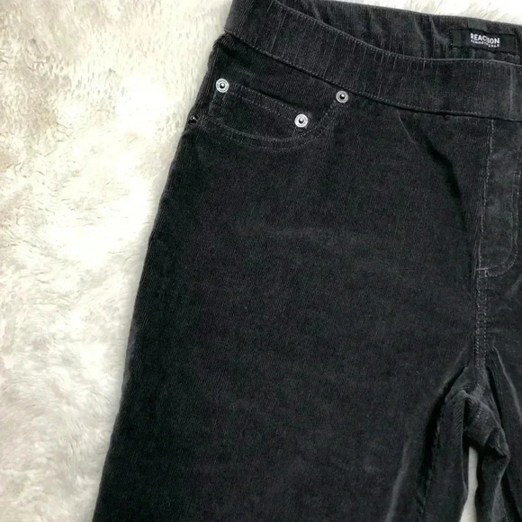 Kenneth Cole  Reaction Pants Pull On Grey Size 8 - Picture 5 of 16